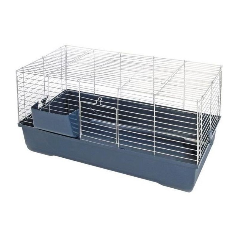 Cage pour rongeurs - KERBL - Baldo - 80x45x42cm - Avec râtelier - Grille repliable Cage pour rongeurs - KERBL - Baldo - 80x45x42cm - Avec râtelier - Grille repliable