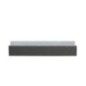 ECLIPSE Lit adulte + coffre de journée - Tissu gris foncé - 160 x 200 cm ECLIPSE Lit adulte + coffre de journée - Tissu gris foncé - 160 x 200 cm