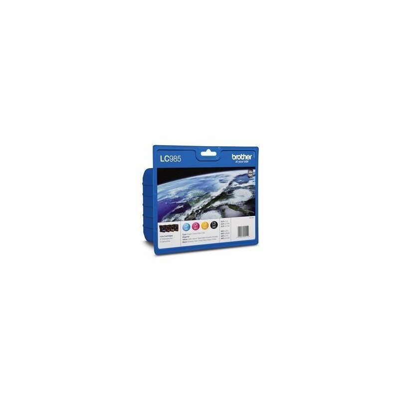 Brother LC985 Cartouches d'encre Multipack Coul... Brother LC985 Cartouches d'encre Multipack Coul...