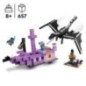 LEGO Minecraft 21264 Le dragon et le navire de l'Ender - Set inspiré des jeux vidéo LEGO Minecraft 21264 Le dragon et le navire de l'Ender - Set inspiré des jeux vidéo