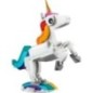 LEGO Creator 3-en-1 31140 La Licorne Magique, Jouet Hippocampe et Paon, Figurines d'Animaux LEGO Creator 3-en-1 31140 La Licorne Magique, Jouet Hippocampe et Paon, Figurines d'Animaux