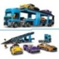 LEGO City 60408 Le camion de transport de voitures de sport, 4 véhicules pour enfants LEGO City 60408 Le camion de transport de voitures de sport, 4 véhicules pour enfants