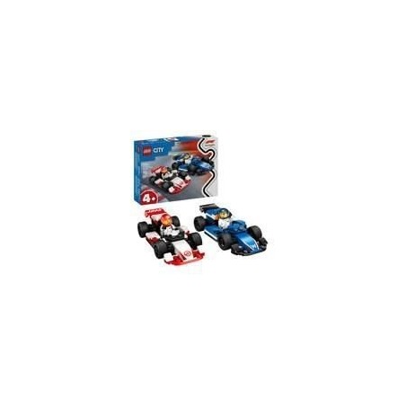 LEGO City 60464 Voitures de course de F1 Williams Racing et Haas F1 - Jouet des 4 ans