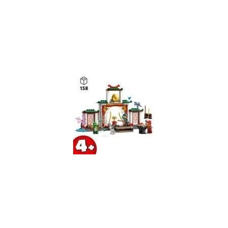 LEGO NINJAGO 71831 Le temple de Spinjitzu des Ninjas - Jouet dragon pour enfants des 4 ans