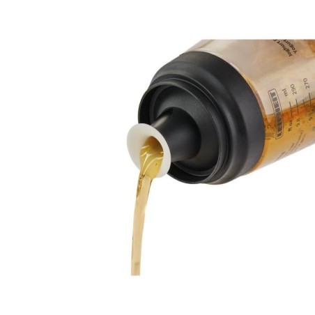 LEIFHEIT Shaker pour assaisonnements 3195 Leifheit shaker vinaigrette gradué de 300 ml avec bec verseur anti-goutte  idéal pou