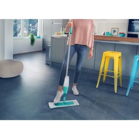 Balai pulvérisateur confort Easy Spray XL 56690 Leifheit avec réservoir sur le manche systeme - Balai vaporisateur avec mop 42