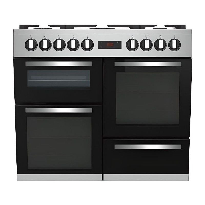 Piano de cuisson électrique BEKO - 6 gaz + 1 wok - 100 cm - PF335325DX - Inox Piano de cuisson électrique BEKO - 6 gaz + 1 wok - 100 cm - PF335325DX - Inox