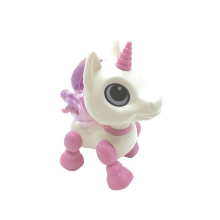 Robot Licorne Power Unicorn Mini - Effets Lumineux et Sonores - Contrôle par Claquement de Main - Répétition