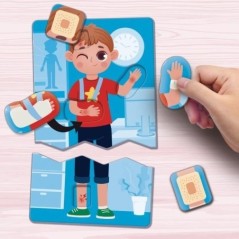 Jeu éducatif - LISCIANI - Montessori Baby Doctor - Découverte du corps humain - Emboîtements ludiques - Theme médical