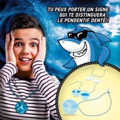 Kit scientifique - LISCIANI - Crazy Science - Requins & dinosaures - Slime et oeufs a creuser - Prédateurs fascinants