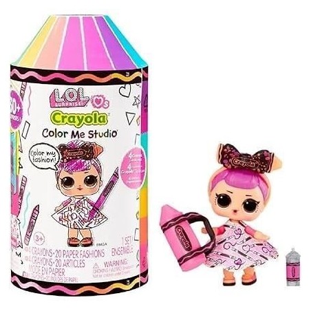 L.O.L. Surprise Loves CRAYOLA Color Me Studio Asst in PDQ