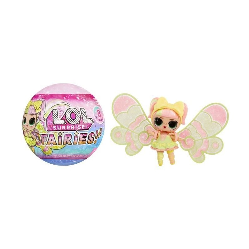 L.O.L. Surprise Fairy Poupées 7,5cm - Des 3 ans