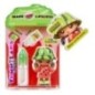 Yummiland - 1 poupée 10 cm et un gloss pailleté a créer - Maya - Goût Pasteque - Des 4ans