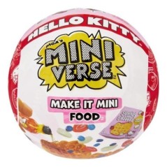 MGA Miniverse - Hello Kitty - Jeu Créatif - Boissons ou nourriture - Loisirs créatif et décoratif en résine - Non Comestible