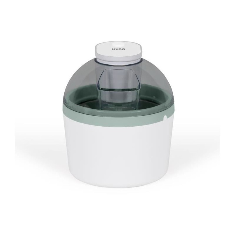 LIVOO - Sorbetiere - DOM461 - 1 L - Interrupteur ON/OFF - Cuve a accumulateur de froid LIVOO - Sorbetiere - DOM461 - 1 L - Interrupteur ON/OFF - Cuve a accumulateur de froid